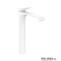 Смесител за мивка стоящ, Vivenis висок, бял мат, Hansgrohe 75040700