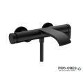 Смесител за вана/душ стенен, Vivenis Черен мат, Hansgrohe 75420670
