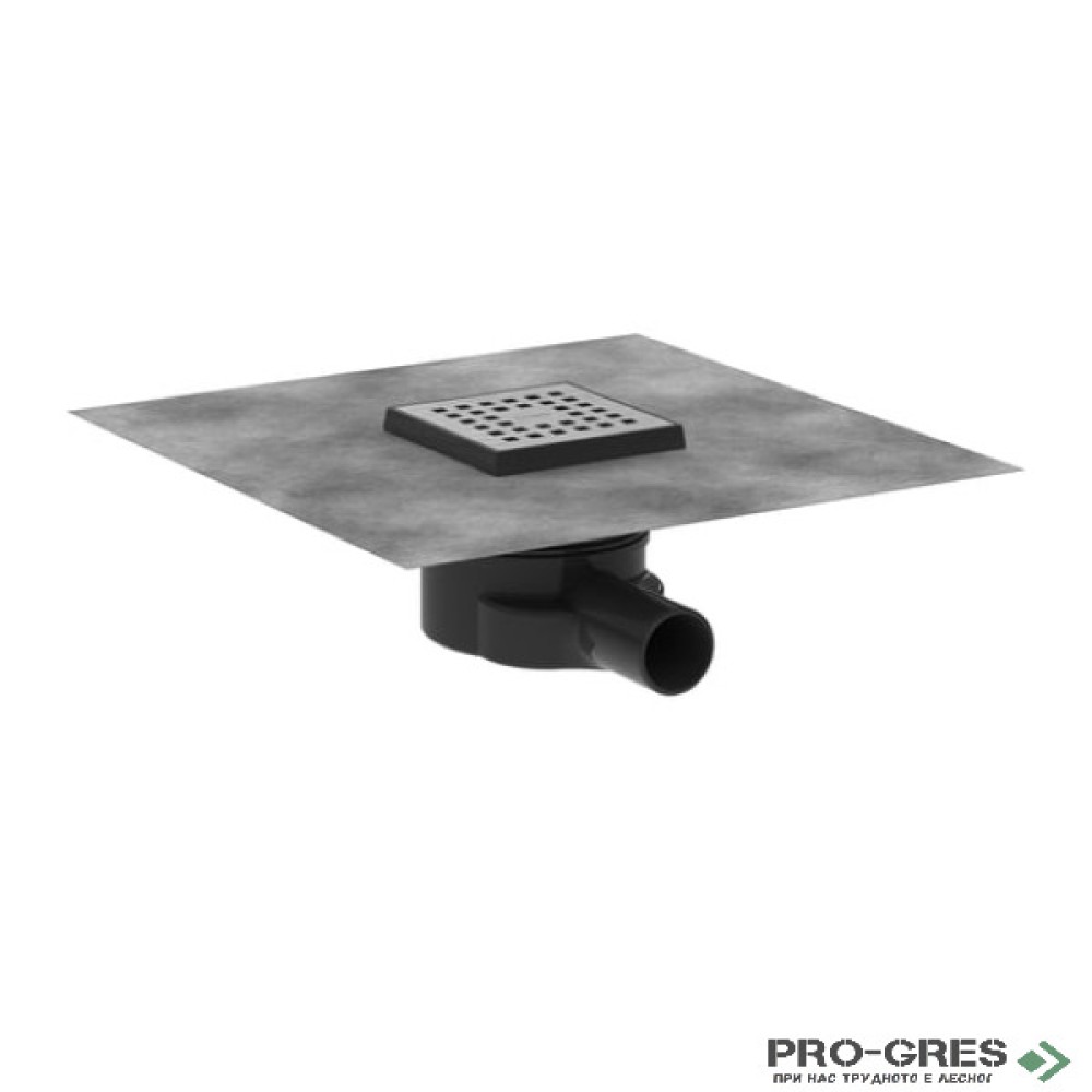 Подов сифон 10х10см HANSGROHE RainDrain Point 56246800