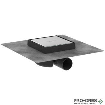 Подов сифон за баня, 15х15см, HANSGROHE RainDrain Spot 56112800