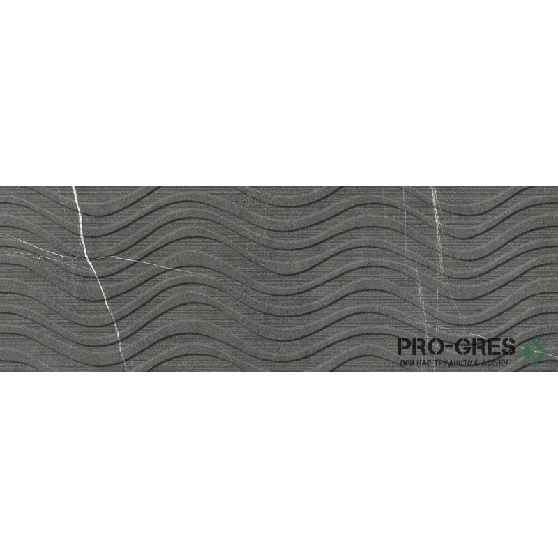 Фаянс Kairos Decor Graphite R Mat 29.5×90 см