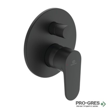 Смесител вграден за душ Cerafine O, Ideal Standart,черен мат A7193XG