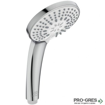 Ръчен душ Ø100 mm, 3 функции, 8 l/min Idealrain Soft Ideal Standart B9403AA