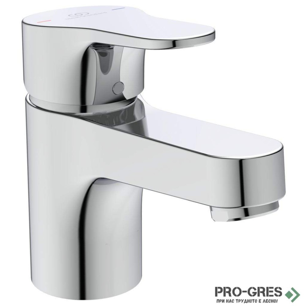 Смесител за умивалник H60 с пластмасов изпразнител, 5 l/min Cerabase, Ideal Standart, BD392AA