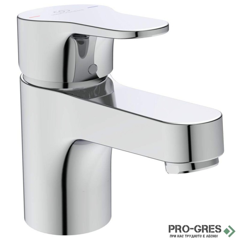 Смесител за умивалник H60 с пластмасов изпразнител, 5 l/min Cerabase, Ideal Standart, BD392AA