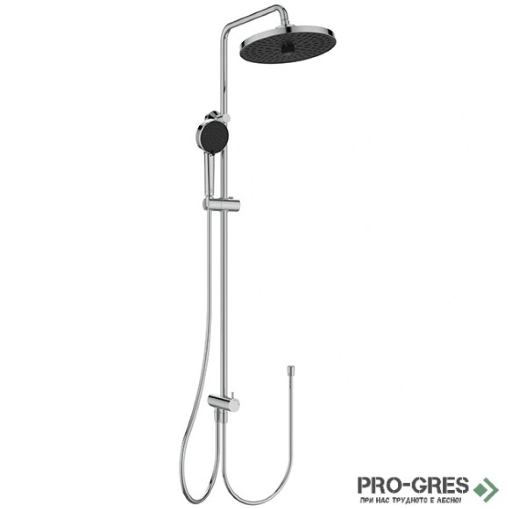Душ система за инсталация със стенен смесител Ideal Standart Ceratwist T25+ BD747AA