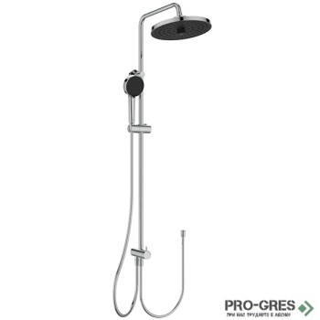 Душ система за инсталация със стенен смесител Ideal Standart Ceratwist T25+ BD747AA