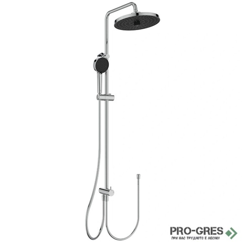 Душ система за инсталация със стенен смесител Ideal Standart Ceratwist T25+ BD747AA