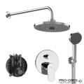 Душ система със смесител за вграден монтаж Ideal Standart Cerafine O BD828AA
