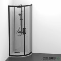 Душ кабина овална  Connect 2 черен мат100x100cm, Ideal Standart, K9252V3