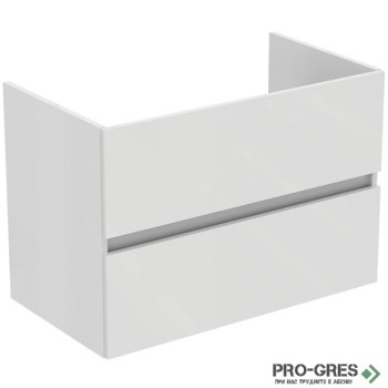Шкаф за мивка с две чекмеджета 80cm Ideal Standart Eurovit+ R0263WG