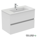 Шкаф за мивка с две чекмеджета 80cm Ideal Standart Eurovit+ R0263WG