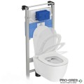 Комплект структура за вграждане с тоалетна Ideal Standard I.life O и технология HydroTwist