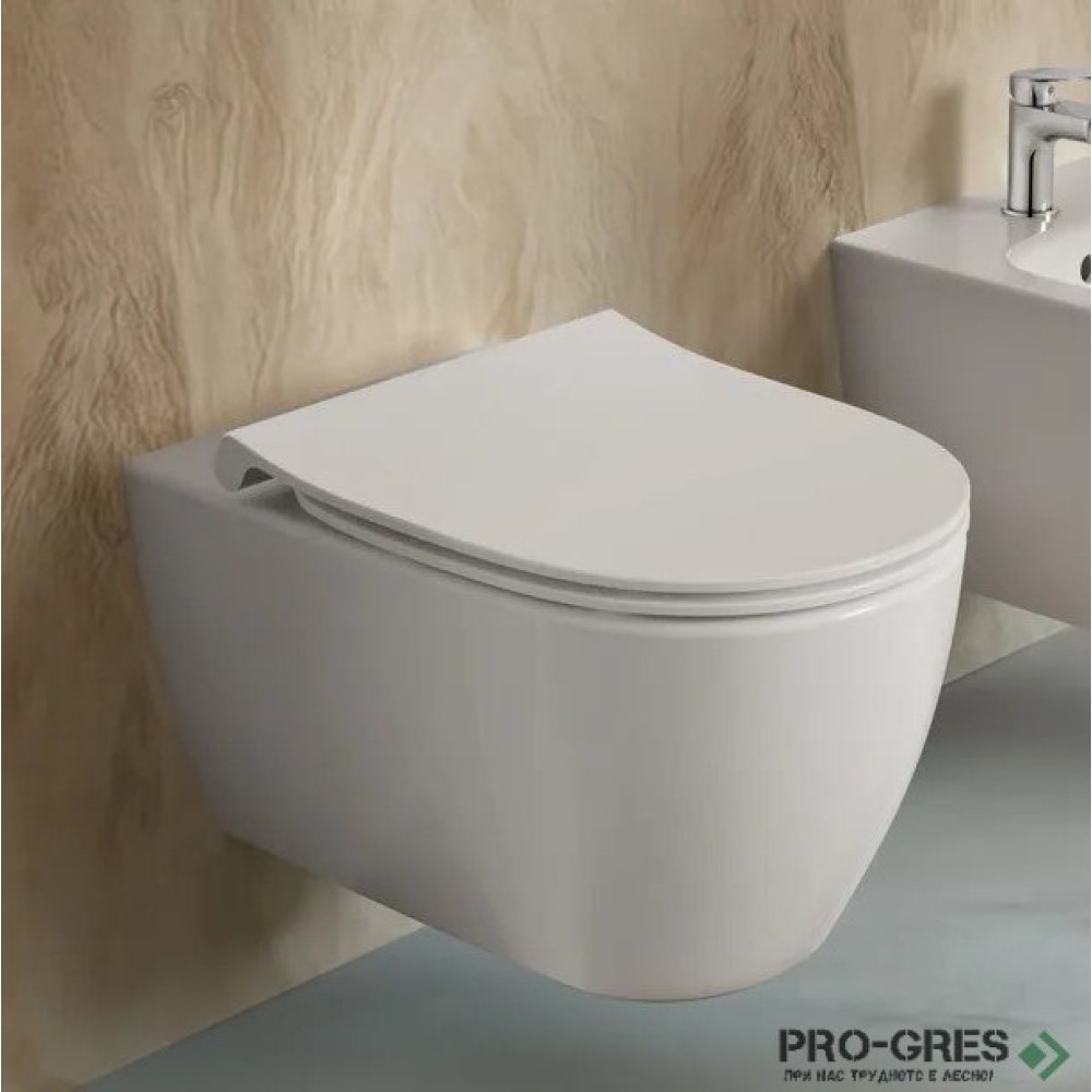 Комплект структура за вграждане с тоалетна Ideal Standard I.life O и технология HydroTwist