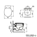 WC комплект за вграждане Ideal Standart Connect R052601