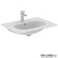 Мивка за мебел с отвор за смесител и преливник 63cm Ideal Standart Tesi T351001