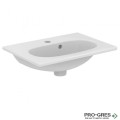 Мивка за мебел с отвор за смесител и преливник 63cm Ideal Standart Tesi T351001