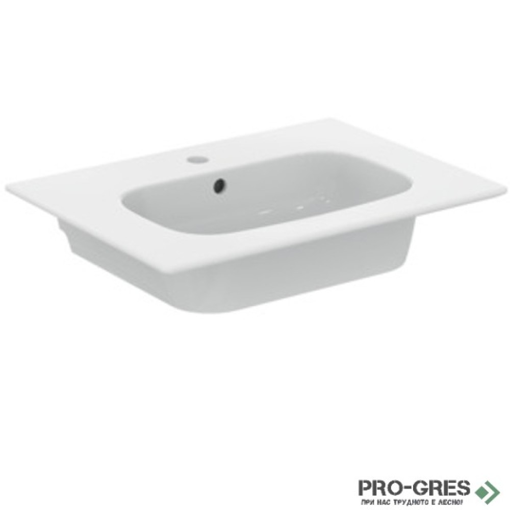 Мивка за мебел с отвор за смесител и преливник 64cm Ideal Standart I.Life A T461901