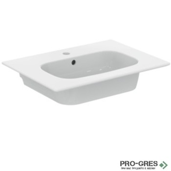 Мивка за мебел с отвор за смесител и преливник 64cm Ideal Standart I.Life A T461901