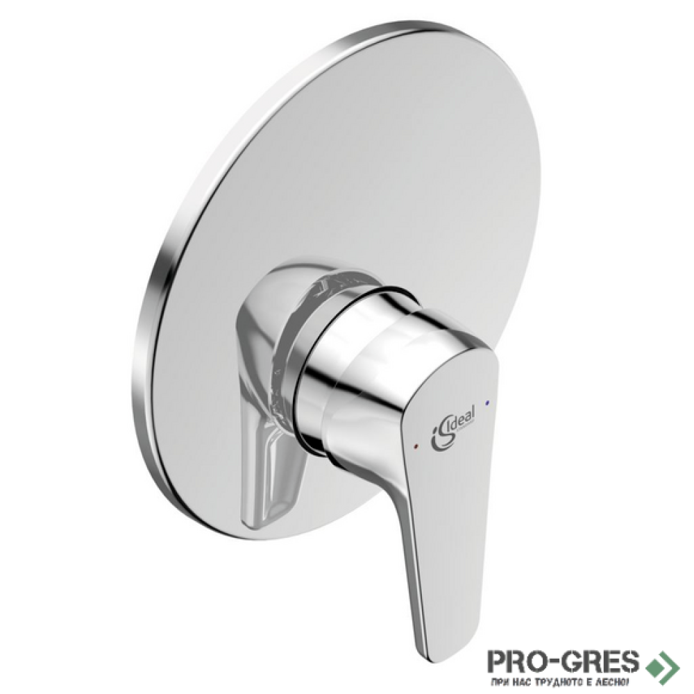 Смесител вграден за душ, комплект вътрешна + външна част Tyria Ideal Standart A6933AA