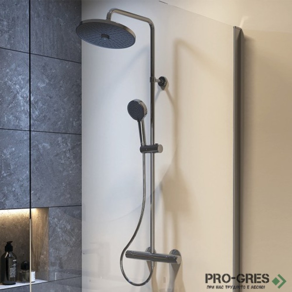 Душ система с термостатен смесител за душ Ideal Standart Ceratherm T25+ A7210AA