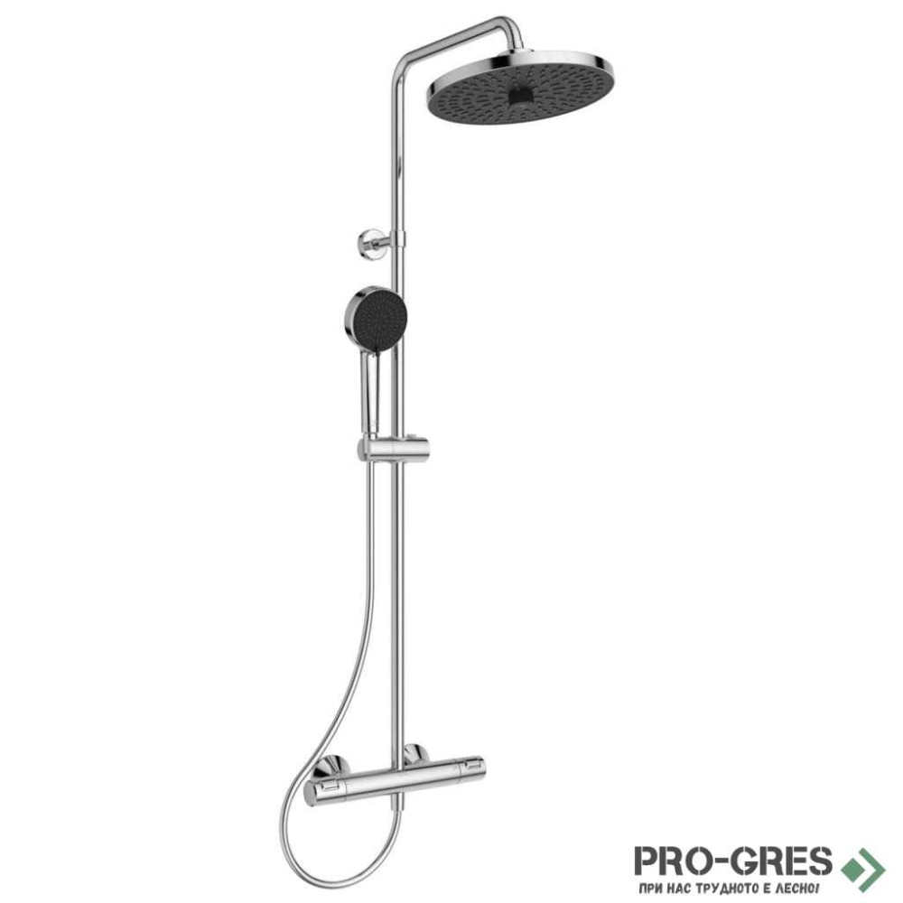Душ система с термостатен смесител за душ Ideal Standart Ceratherm T25+ A7210AA