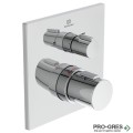Термостатен смесител за вграждане вана и душ, хром IDEAL STANDARD CERATHERM C100 A7522АА