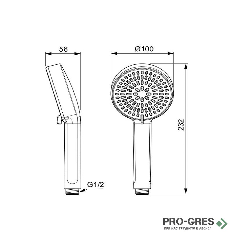 Комплект със смесител за вграден монтаж Ideal Standart Ceratherm T100 A7671XG