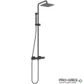 Душ система Ceratherm T25 с термостатен стенен смесител, Ideal Standart, A7686XG