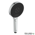 Ръчен душ Ø130 mm, 3 функции, 8 l/min, Idealrain Solos,Ideal Standart,A7896AA