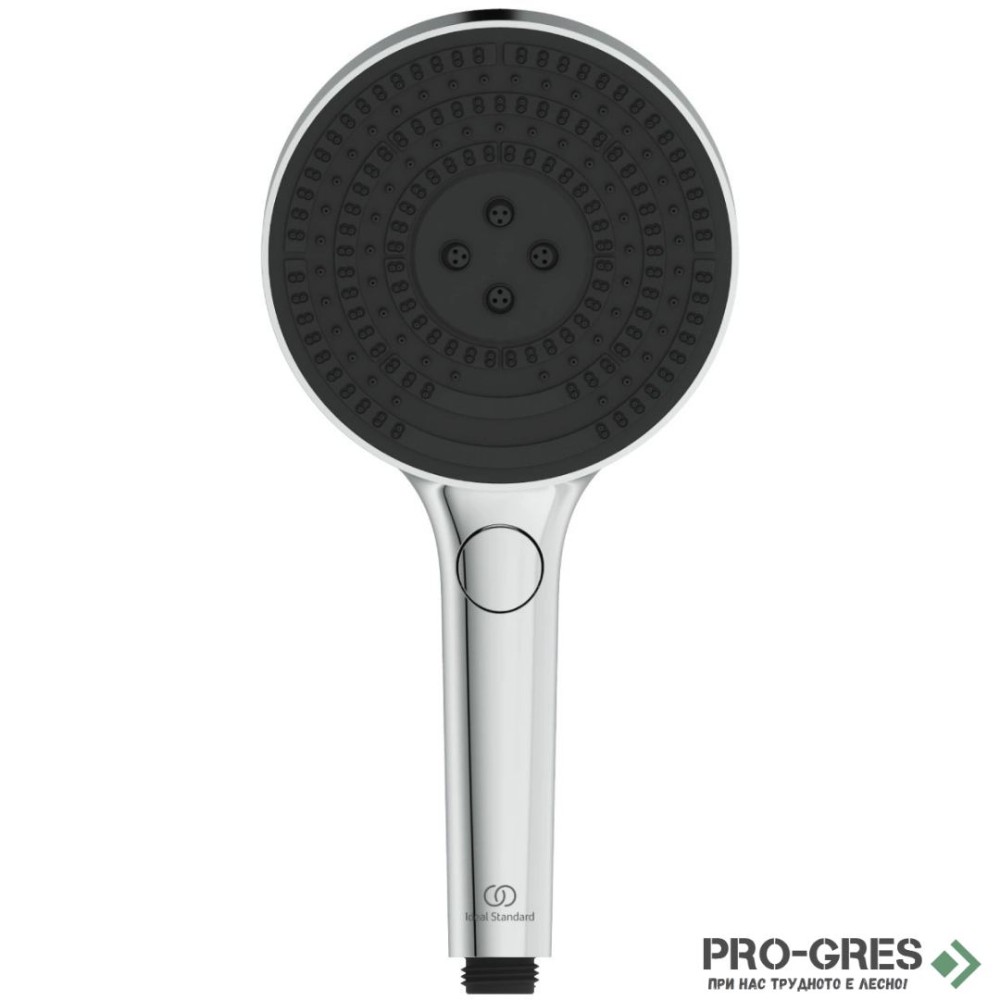 Ръчен душ Ø130 mm, 3 функции, 8 l/min, Idealrain Solos,Ideal Standart,A7896AA