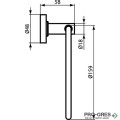 Хавлийник за биде IOM, Ideal Standart, A9130XG