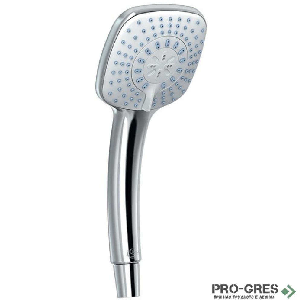Ръчен душ 100 mm, 3 функции, 8 l/min, Idealrain Cube,Ideal Standart,B0003AA