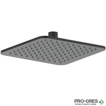 Душ глава квадратна Idealrain Cube M1 200x200 mm черен мат , Ideal Standart, B0024XG