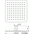 Душ глава квадратна Idealrain Cube M1 200x200 mm, Ideal Standart, B0024XG