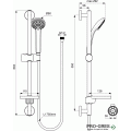 Комплект тръбно окачване със сапунерка Ideal Standart Idearain B9503AA