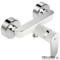 Смесител стенен за душ, бял мат/хром Tyria Ideal Standart BC156HO