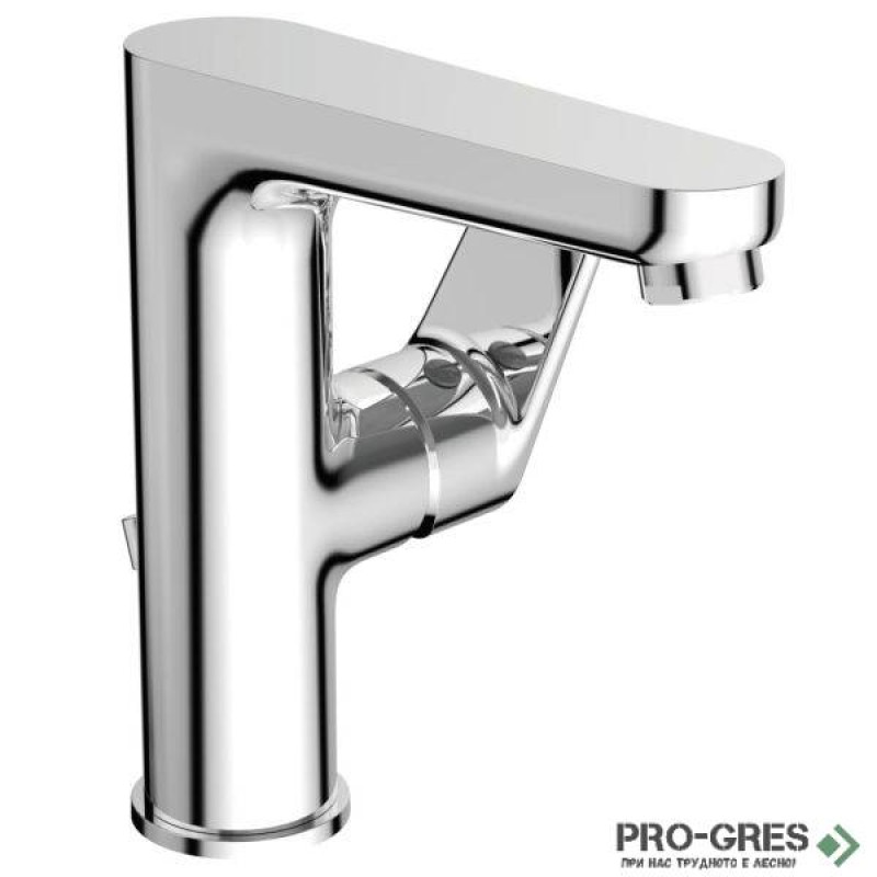 Смесител за умивалник с висок лят чучур и метален изпразнител Tyria Ideal Standart BC161AA