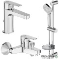ПРОМО комплект смесители ESLA 3в1 IDEAL STANDARD BC264AA