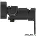 Смесител стенен за душ, черен мат CERAFINE O Silk Black Ideal Standard BC499XG
