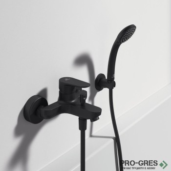 Стенен смесител за вана/душ Cerafine O, Ideal Standart, BC500XG