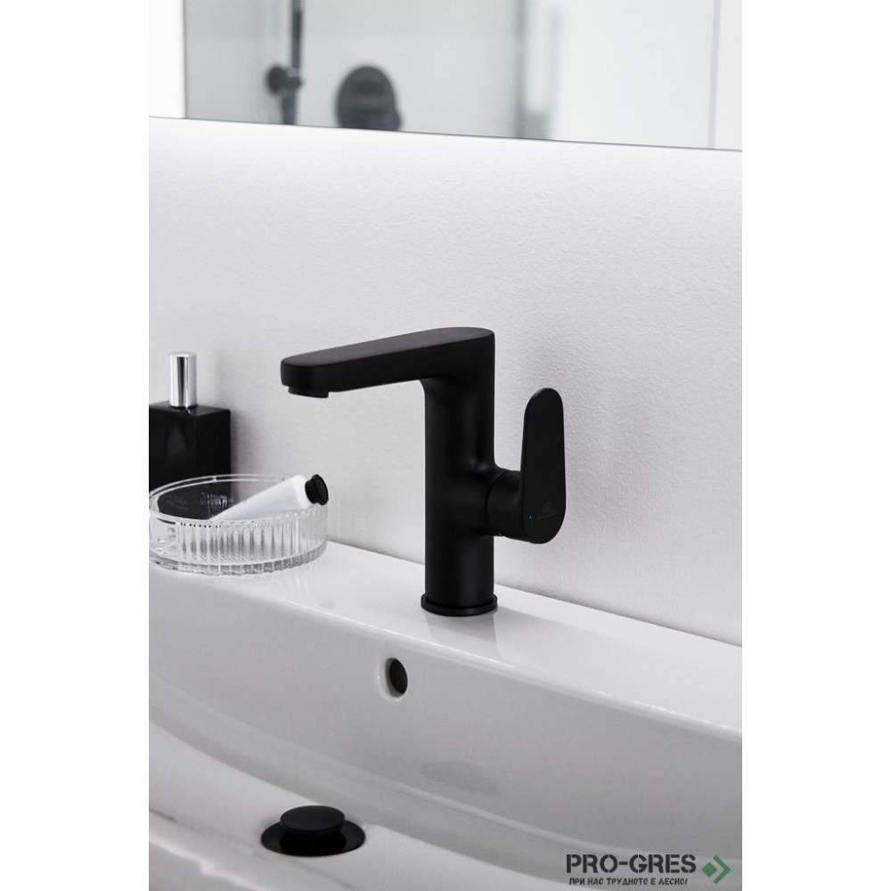 Смесител за мивка с висок лят чучур без изпразнител H155 Ideal Standart BC555XG