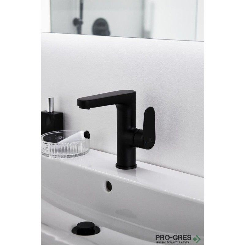 Смесител за мивка с висок лят чучур без изпразнител H155 Ideal Standart BC555XG