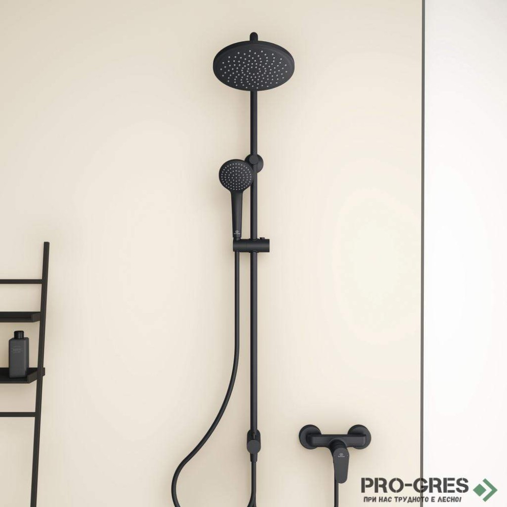 Душ система Idealrain Soft  (без смесител), Ideal Standart,BC747XG