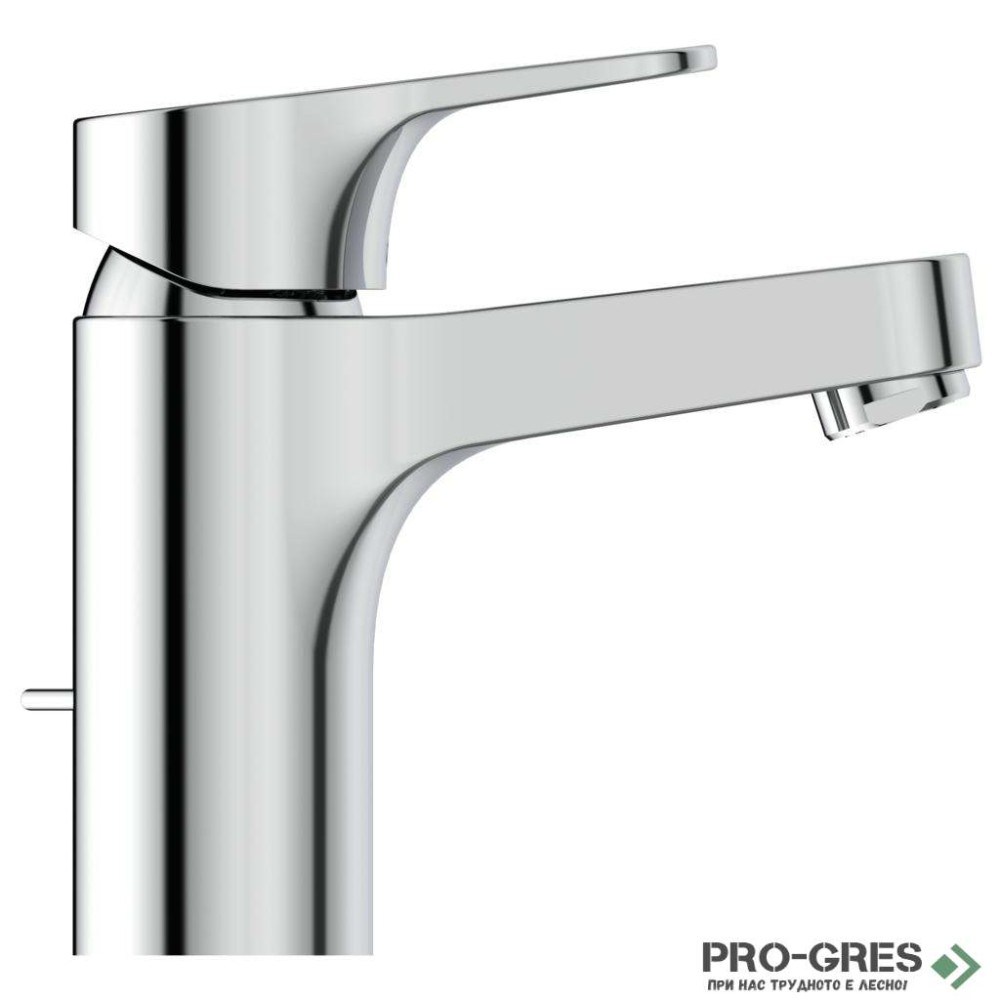 Смесител за умивалник H80 с пластмасов изпразнител, 5 l/min Cerabase, Ideal Standart, BC828AA