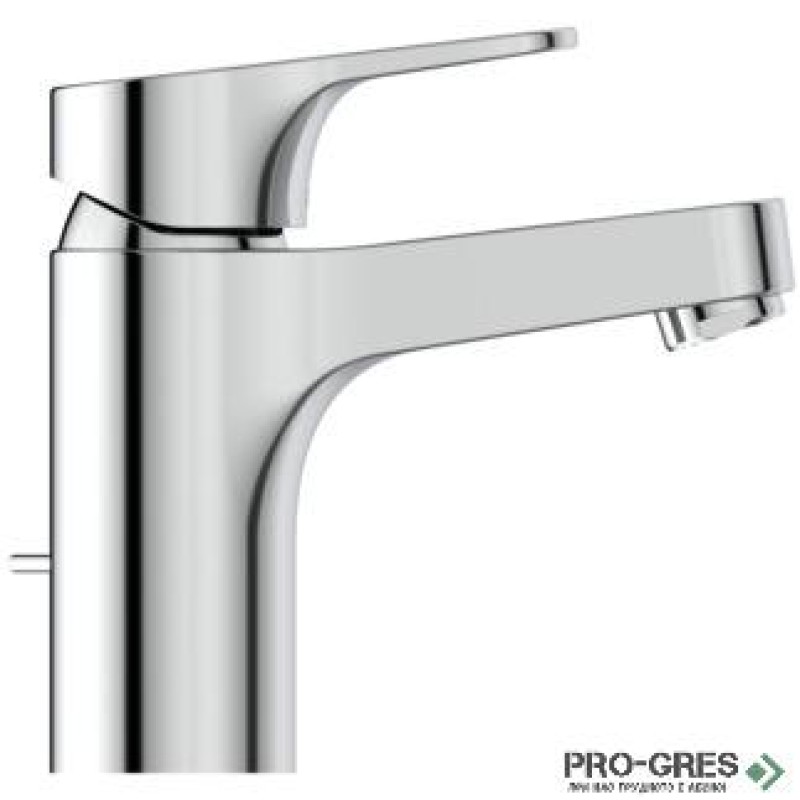Смесител за умивалник H80 с метален изпразнител, 3,8 l/min Cerabase, Ideal Standart, BC833AA