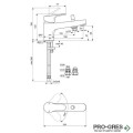 Стоящ смесител за вана/душ Cerabase, Ideal Standart, BD060AA