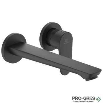 Смесител вграден за умивалник външна част черен мат Cerafine O, Ideal Standart, BD133XG
