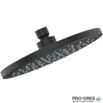 Душ глава кръгла 20сm, черен мат Idealrain, Ideal Standart, BD140XG
