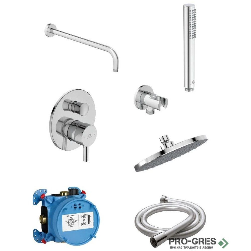 Душ комплект за вграждане Ceraline Ideal Standard BD193AA 